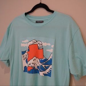 Pink Dolphin Mens T-Shirt